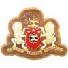 Phi Mu - Decal Crest with Background